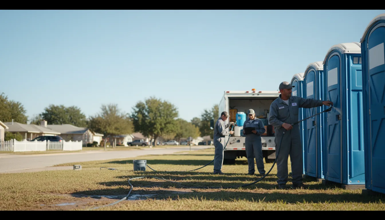 Long-Term Portable Toilet Rental in De Pere, WI near me